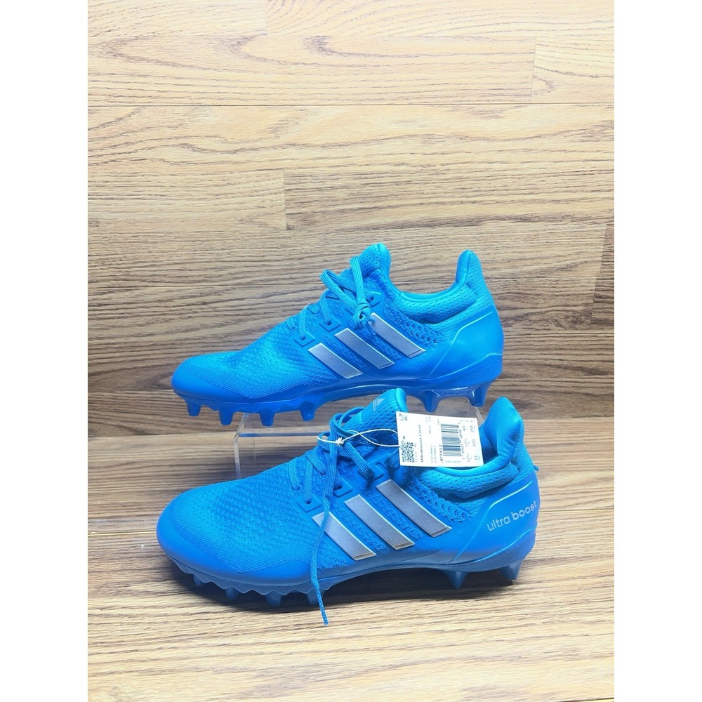 Adidas Ultraboost Solar Blue Football Cleats Men's Size 13 New JP7412